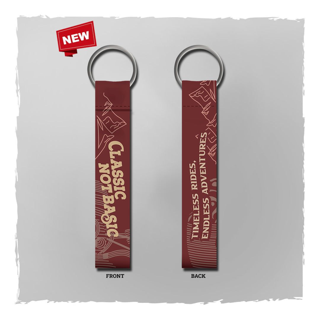 Classic not Basic | Keychain