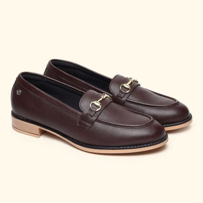 Bliss Loafers 003 for Women-Brown / 3