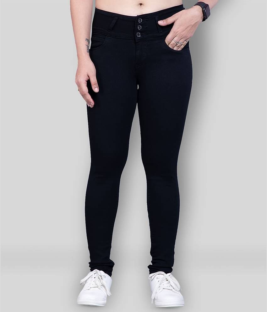 Rea-lize - Black Cotton Blend Women's Jeans ( Pack of 1 )