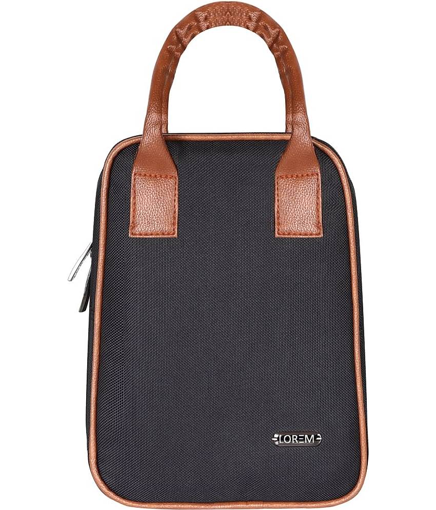 Lorem Black Lunch Bags ( 1 Pc )