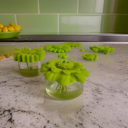 SS enterprise Floating Candle Set of 6 Candle | Diwali Candle SOYA Wax Candle | Organic Candle | (Green) SS enterprise Floating Candle Set of 6 Candle | Diwali Candle SOYA Wax Candle | Organic Candle | (Green)