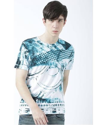 Huetrap Pack of 1 Cotton Regular Fit Men's T-Shirt ( White )