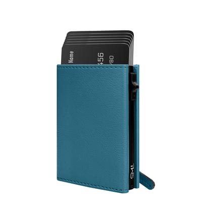 The Wallet Store Urban Pop RFID Protection Wallet Cardholder - Blue