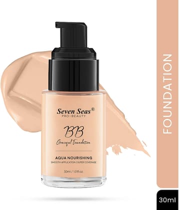 Seven Seas Matte Liquid For All Skin Types Skin Medium Foundation Pack of 1