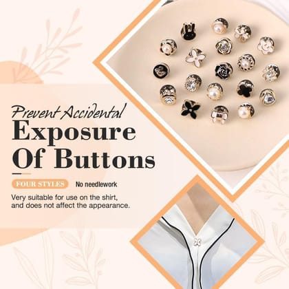 Anti-Exposure Buttons-Pack of 20 Pcs