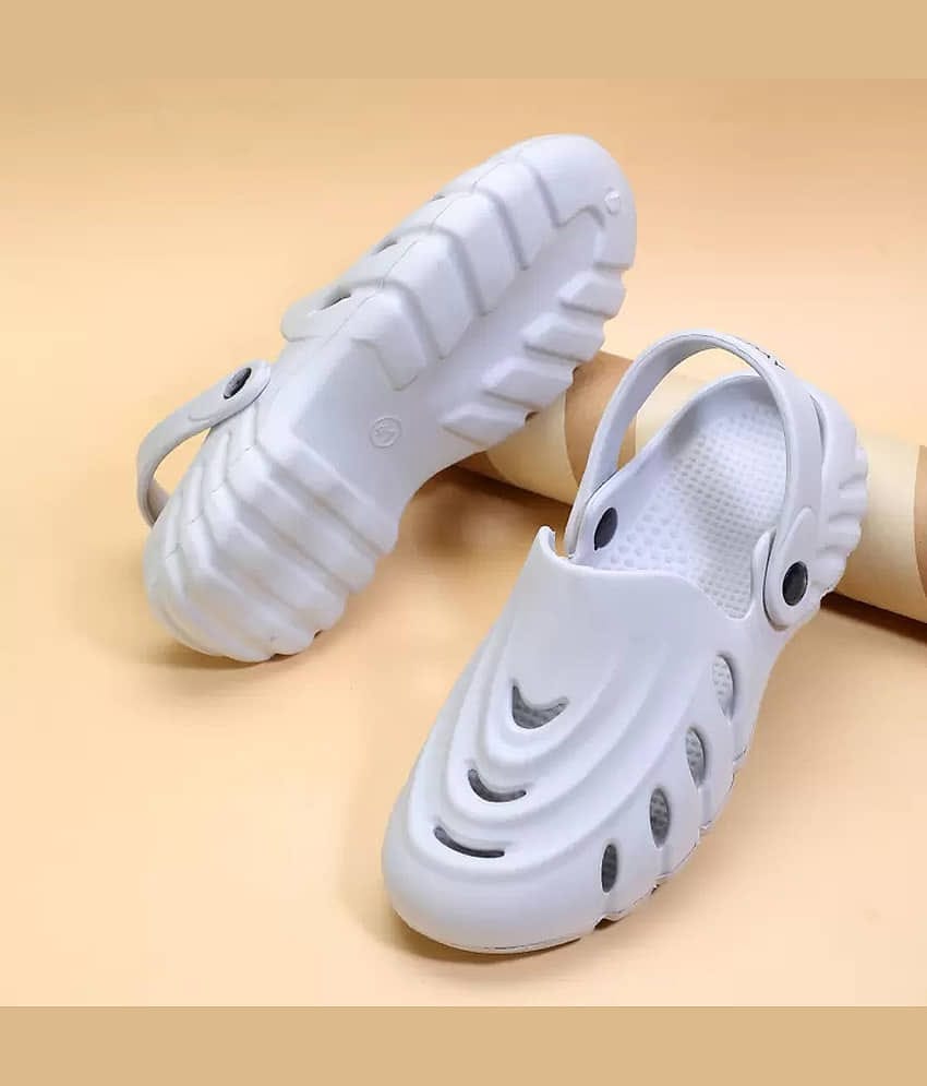 Secritas - Grey Men's Clogs