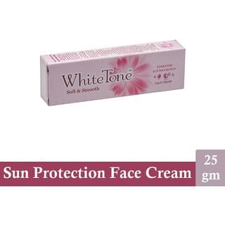 White Tone Soft  Smooth Hydrating Sun Protection Face Cream - 25g