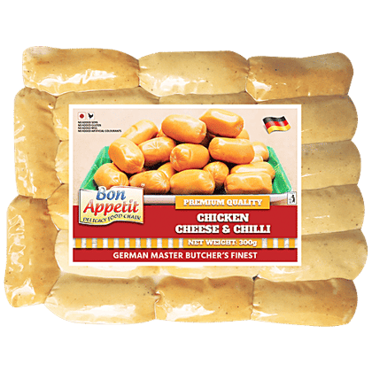 Bon Appetit Chicken - Cheese & Chili, 300 g Pouch