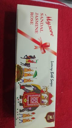 MYSORE SANDAL JASMINE ROSE PACK SOAP