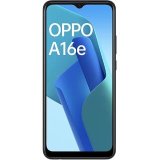 OPPO A16e (Midnight Black, 4GB RAM, 64GB Storage)