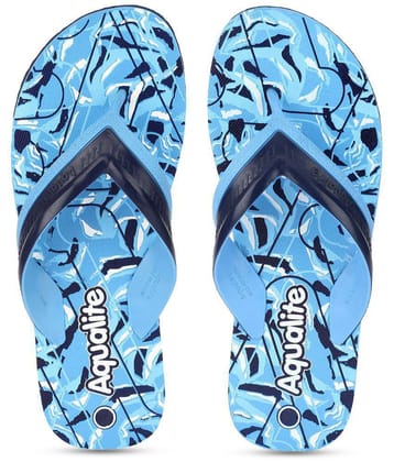 Aqualite Blue Men's Daily Slipper - None