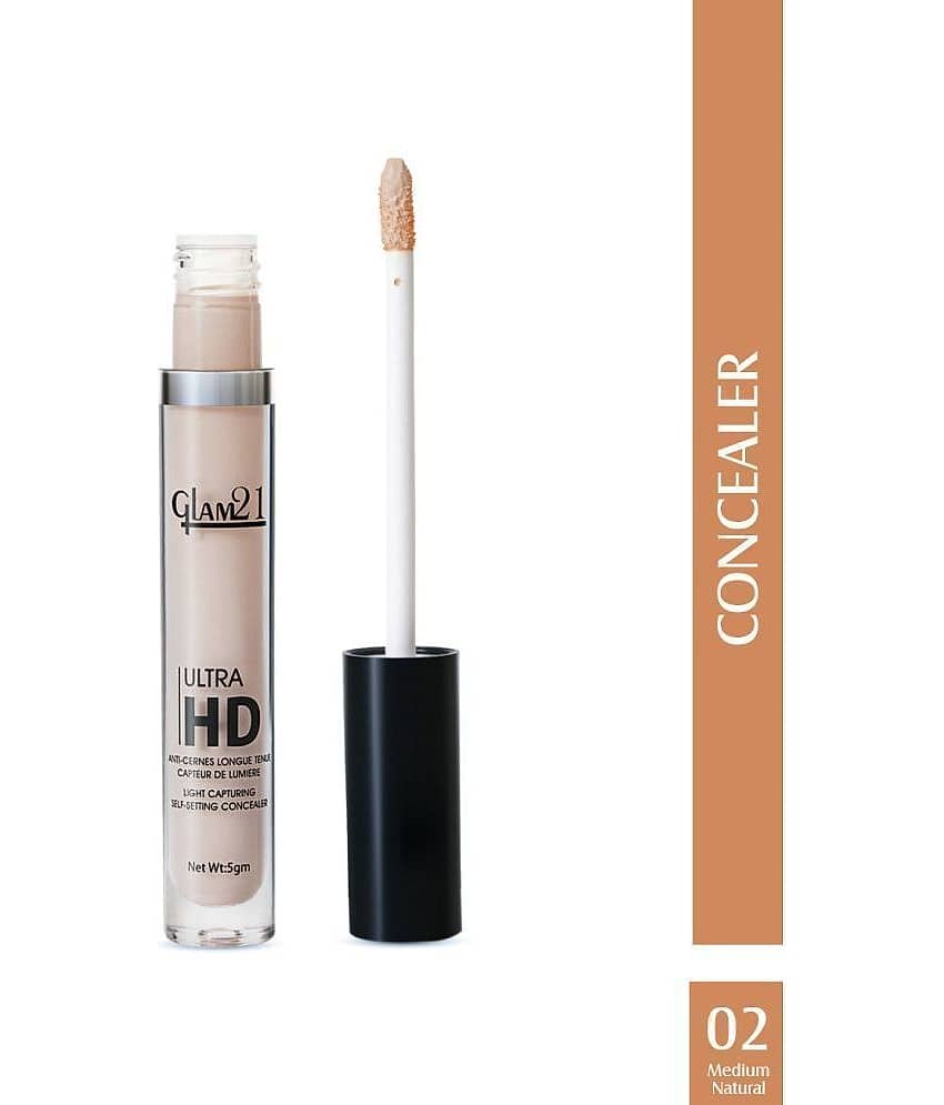 Glam21 Ultra HD Liquid Concealer for HD Finish Non-sticky Longlasting Matte Look 5gm Shade-05