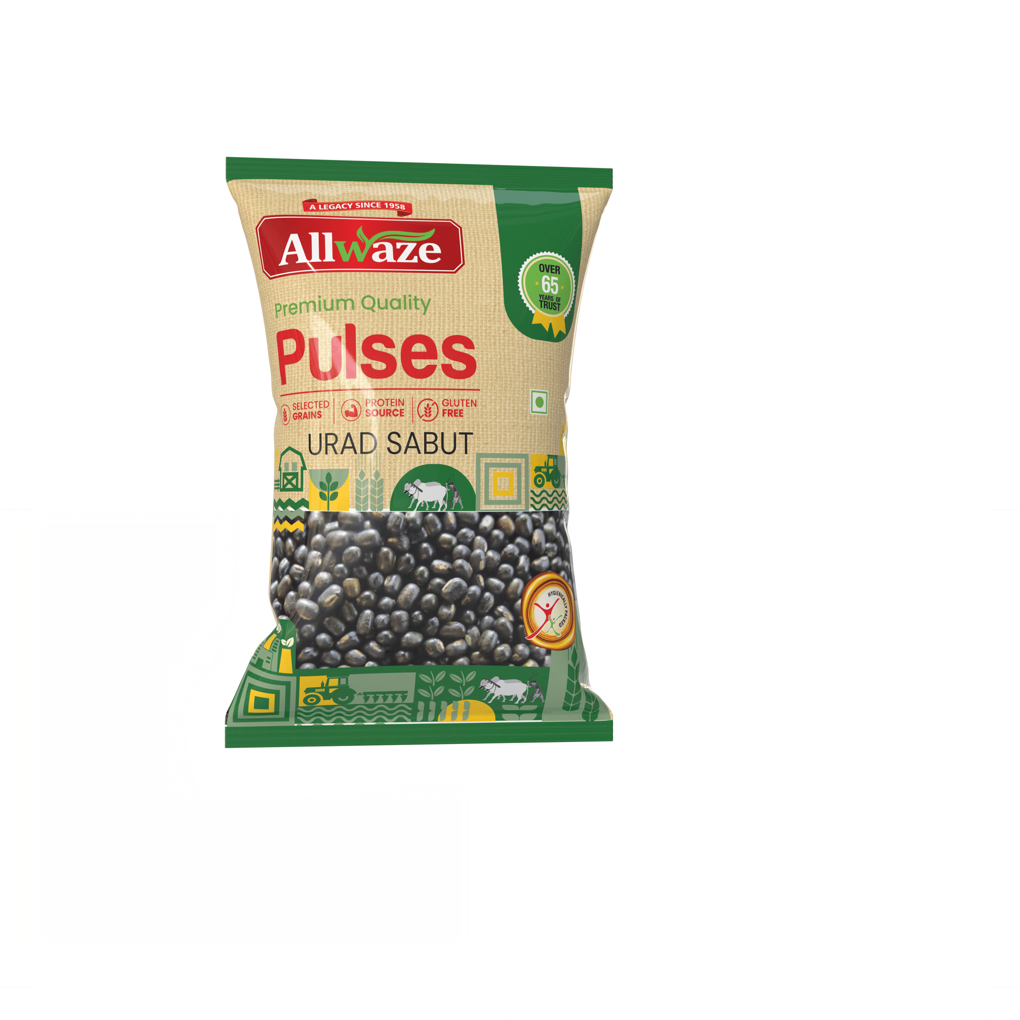 Allwaze Urad sabut 1kilogram