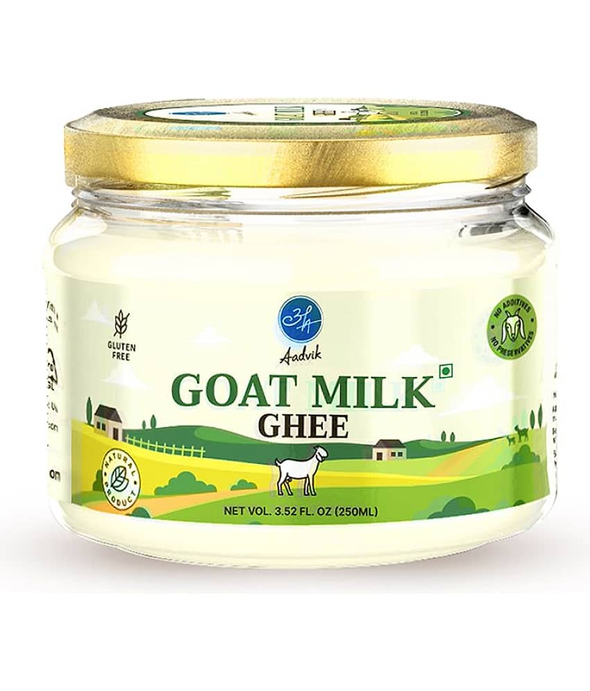 Aadvik Goat Milk 100% Pure & Natural Ghee 250 mL