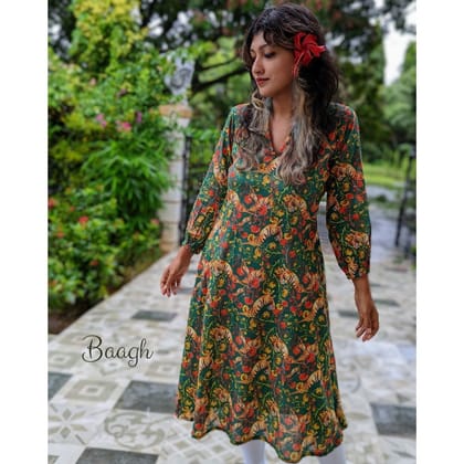 Malmal Kurta for Women | Baagh-Small