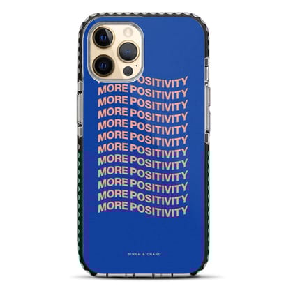 More Positivity iPhone 12 Pro Stride Phone Case-Stride