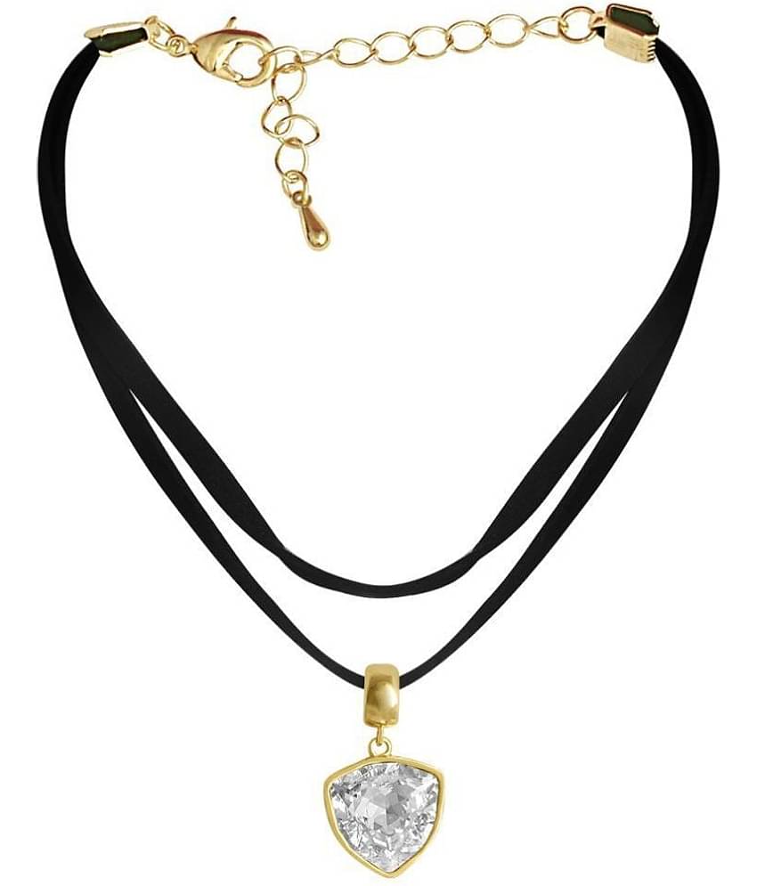 Spargz Alloy Golden Contemporary/Fashion Necklace Long Haram