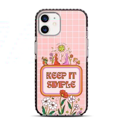 Chic Peach iPhone 12 Mini Stride Phone Case-Stride