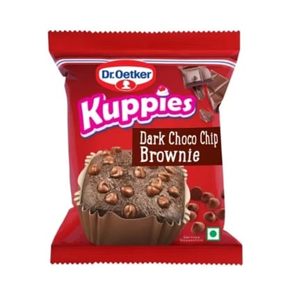 Dr.Oetker Kuppies Supreme Brownie bar Dark Choco Chip Brownie 37g