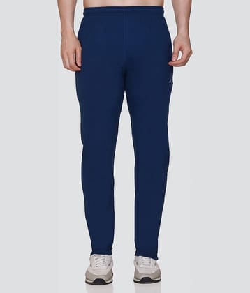 Zeffit Blue Cotton Blend Men's Sports Trackpants ( Pack of 1 )