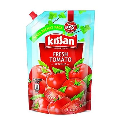 Kissan Fresh Tomato Ketchup Pouch 450 Gms