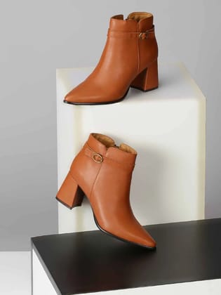Judy Tan Boots-36 / Tan