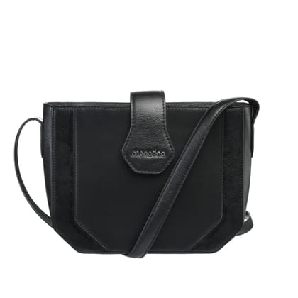 BLACK MUSS HANDBAG