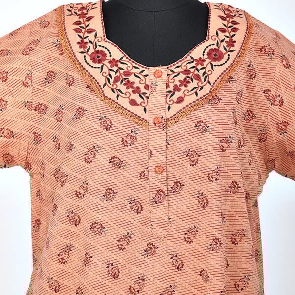 Shandar Cotton Nighty Aline (Size L)