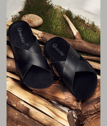 Aeroblu Footwear Brown Men's Daily Slipper