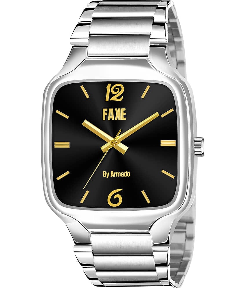 Armado Silver Stainless Steel Analog Men's Watch
