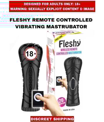 MALE ADULT SEX TOYS REAL PUSSY FLESHY WIRWLESS REMOETE CONTROLLED SOFT SILICON MASTURBATOR For Men