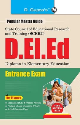 SCERT Delhi: D.El.Ed Entrance Exam Guide [Paperback] [Oct 15, 2024] RPH Editorial Board