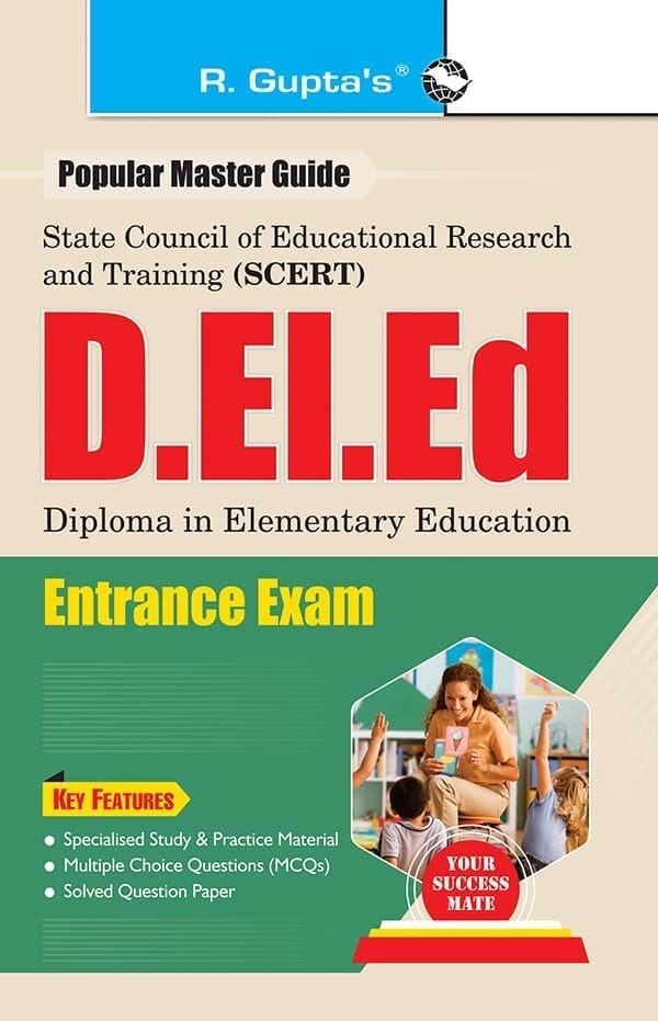 SCERT Delhi: D.El.Ed Entrance Exam Guide [Paperback] [Oct 15, 2024] RPH Editorial Board