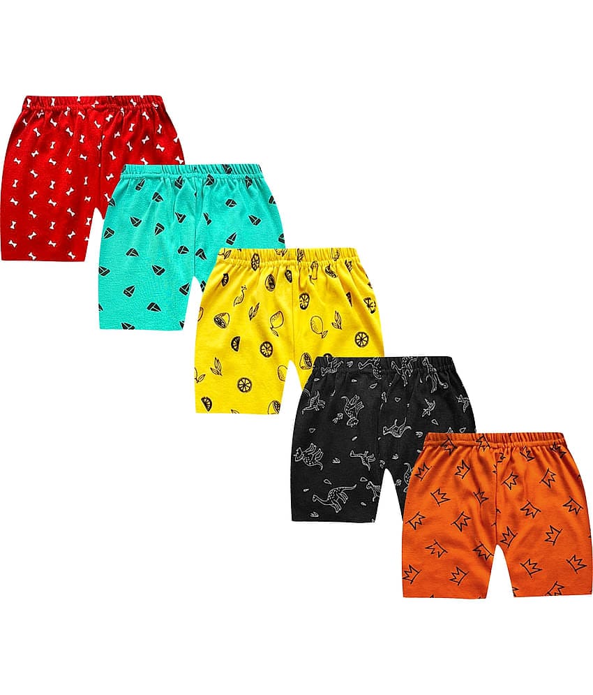 Kuchipoo Pack of 1 Shorts For Boys ( Multi Color )