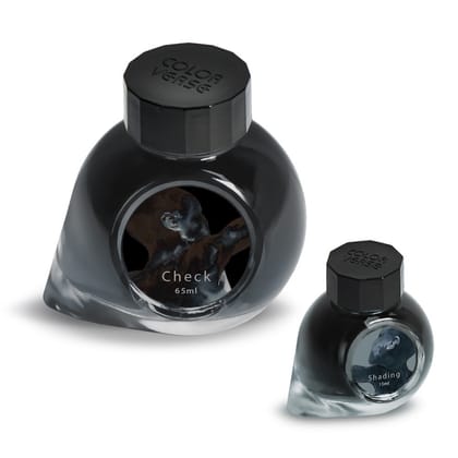 Colorverse | Ink Bottle | The Artist Edition | Check & Shading 65ml, 15ml Set.