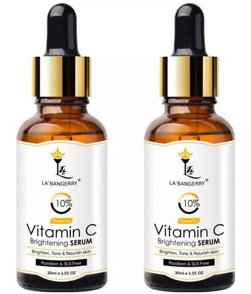 La'bangerry Radiant Glow Face Serum For All Skin Type ( Pack of 2 )