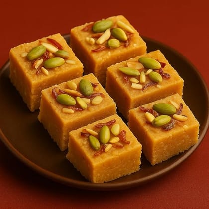 BANGLARMISTI Soanpapdi - Bengali Style, Pure Ghee , 500g Pack