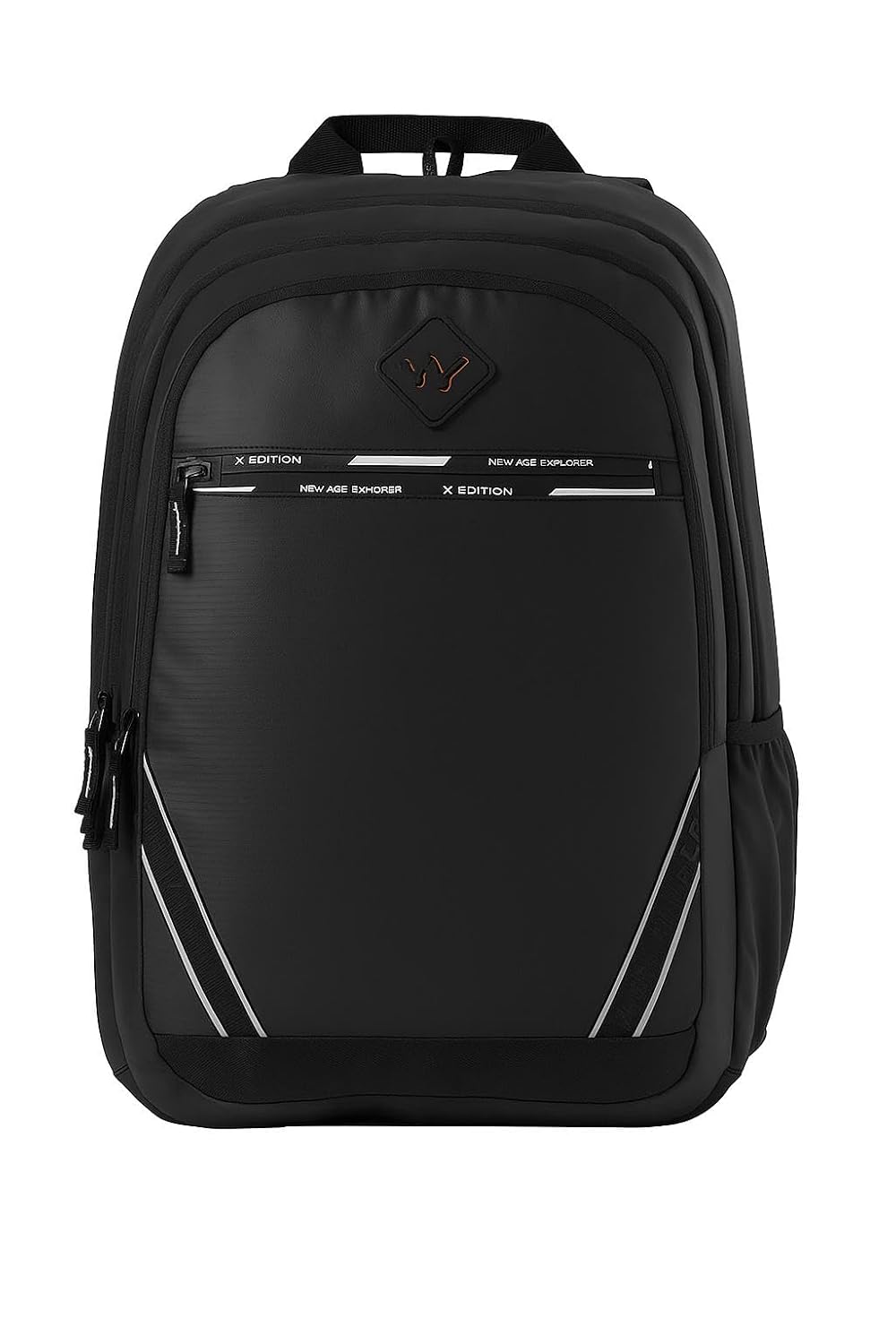 Dark Edition 45 L Professional Laptop Backpack for Men & Women | Fits 15.6 inch Laptop | Padded Shoulder Straps, Multi Compartments, Anti-Theft Zippers | Business Travel Bag | Dark Black