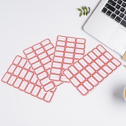 Multipurpose Writable Blank Label Sticker Sheets (1 Sheet)