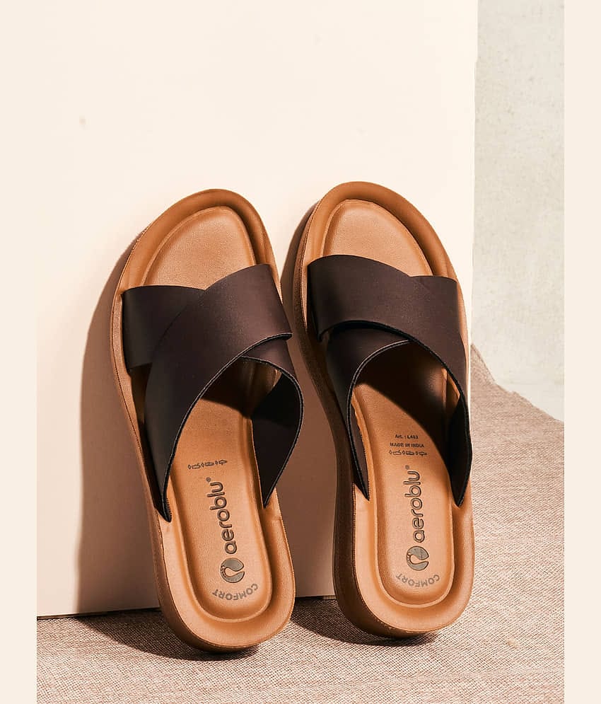 Puntoblu Brown Women's Slipper