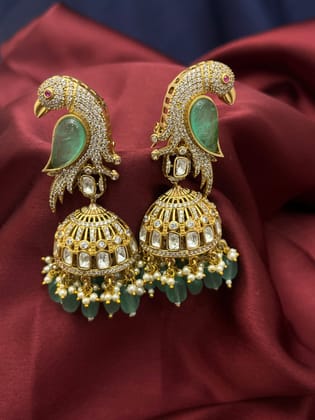 Victorian Jhumka Earrings 1076