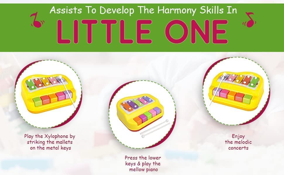 Toy Imagine Xylophone Musical Toys for Kids (8 Scale)