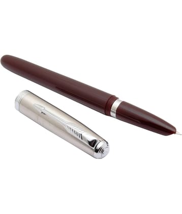 Srpc - Brown Fine Line Fountain Pen (Pack of 1)