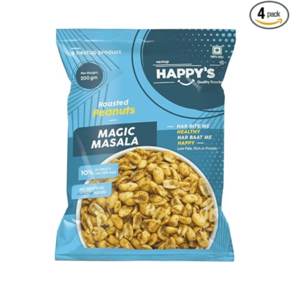 Happy's Roasted Peanuts Magic Masala - 200 gm