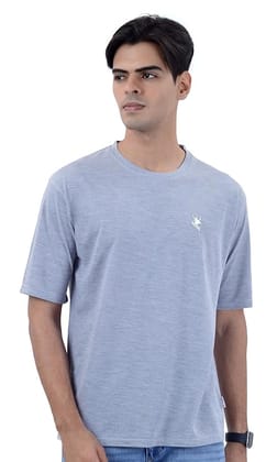 Miller Johnson Mens Cotton Oversized Graphic Print T-Shirt