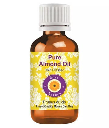 Deve Herbes Pure Almond (Prunus dulcis) Carrier Oil 50 mL
