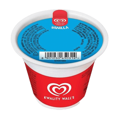 Kwality Walls Large cups Vanilla Supreme 90ml