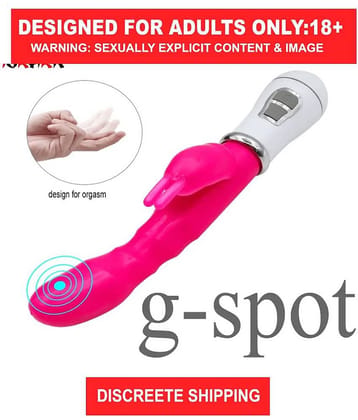 Premium silicone G Spot Penis Shape Vibrating Mini Rabbit Vibrator By SEX TANTRA