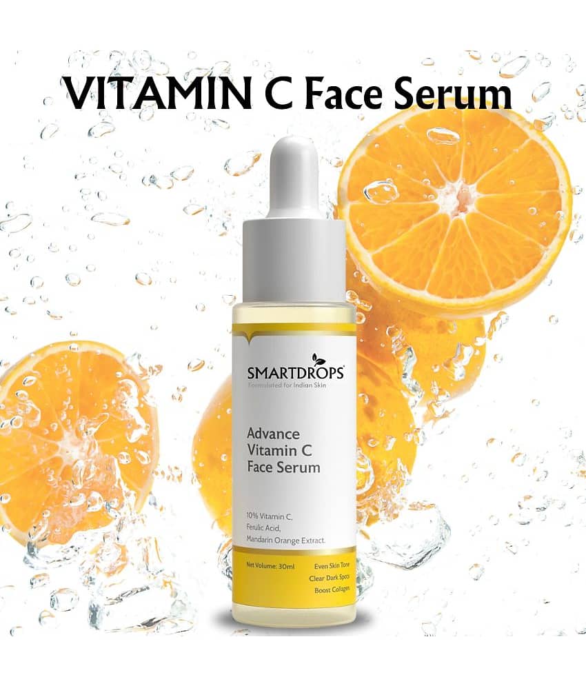 Smartdrops Face Serum Vitamin C Daily Care For All Skin Type ( Pack of 1 )