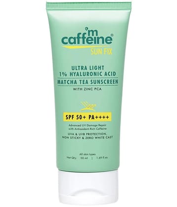 Mcaffeine SPF 50 Sunscreen Cream For All Skin Type ( Pack of 1 )